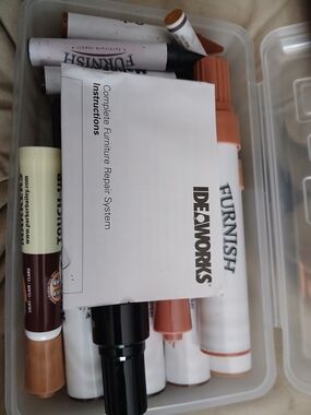Complete IDEAWORKS Furniture Repair Marker Kit